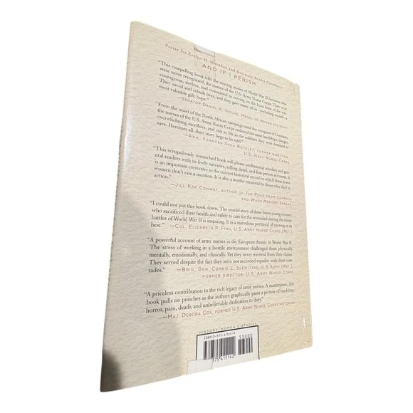 And If I Perish Frontline U.S. Army Nurses in World War II Hardcover 2003 - Picture 2 of 8